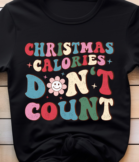 Christmas Calories Don't Count Nurse - Nurse - DTF Transfer