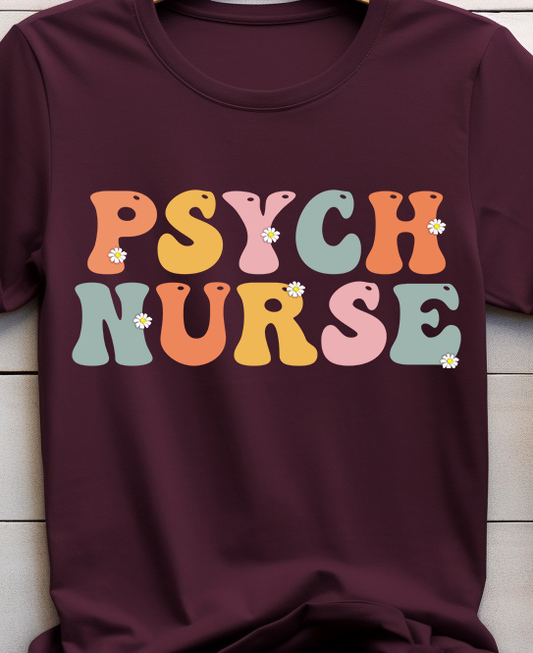 Psych Nurse - Nurse - DTF Transfer