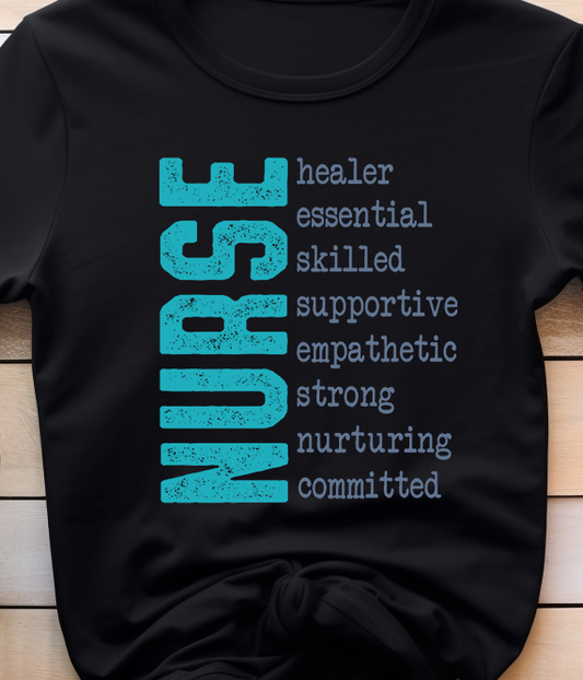 Nurse-Healer-Essential-Skill - Nurse - DTF Transfer