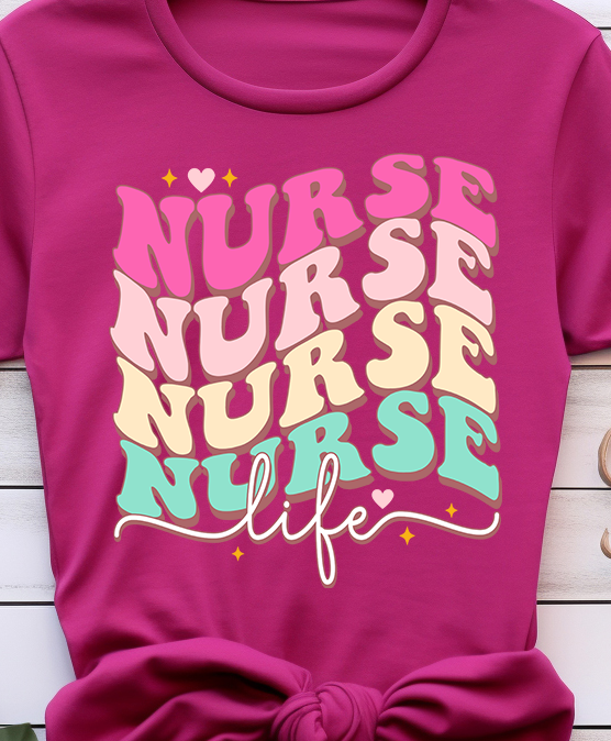 Nurse Life - Nurse - DTF Transfer