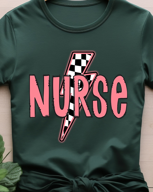 Nurse Distressed Retro - Nurse - DTF Transfer