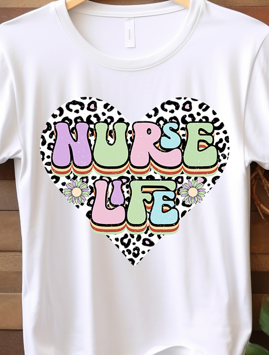 Nurse Life Retro - Nurse - DTF Transfer