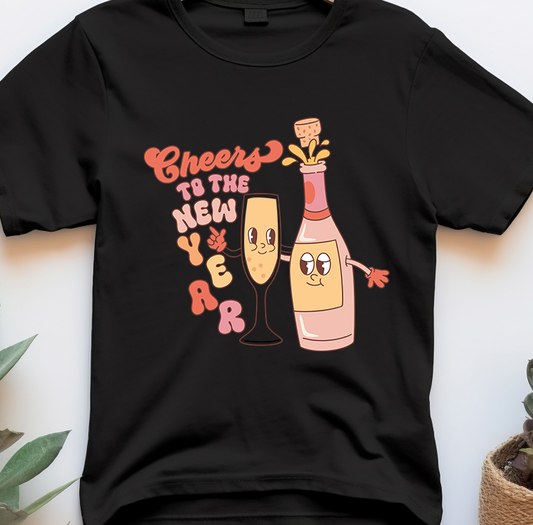 Cheers - New Year - DTF Transfer