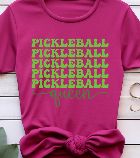 Pickleball Queen - Pickle Ball - DTF Transfer