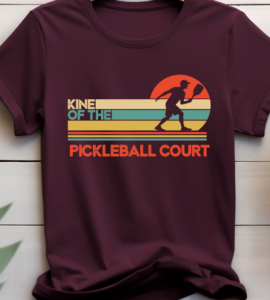 King Of The Pickleball Player - Pickle Ball - DTF Transfer