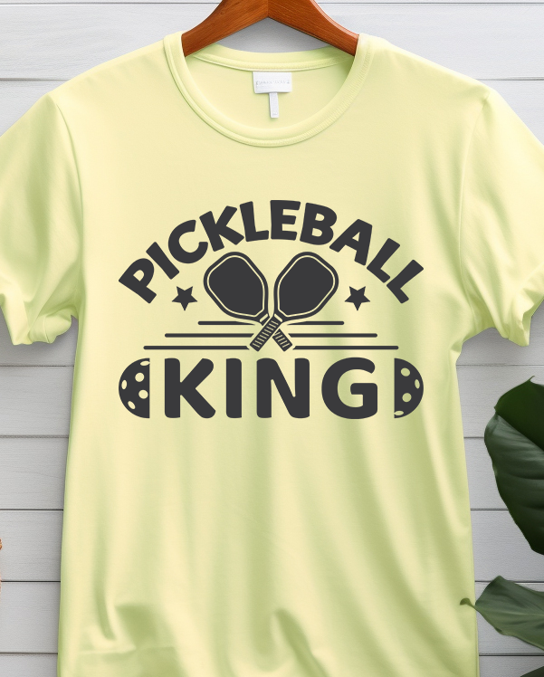 Pickleball King - Pickle Ball - DTF Transfer