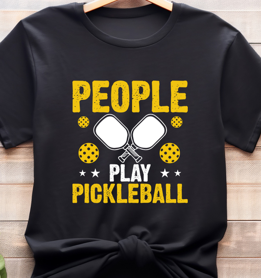 People Pickleball - Pickle Ball - DTF Transfer