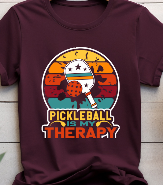 Pickleball Is My Therapy - Pickle Ball - DTF Transfer