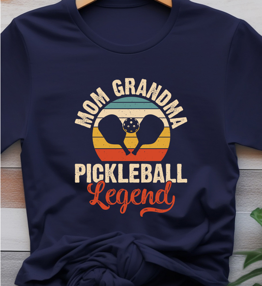 Mom Grandma Pickleball Legend - Pickle Ball - DTF Transfer