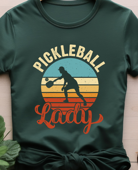 Pickleball Lady - Pickle Ball - DTF Transfer