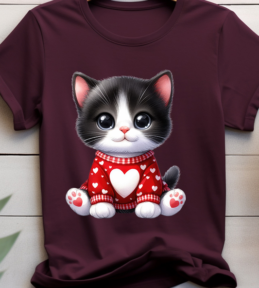 Cat - Valentine’s Day - DTF Transfer