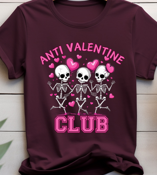 Anti valentine club - Valentine’s Day - DTF Transfer